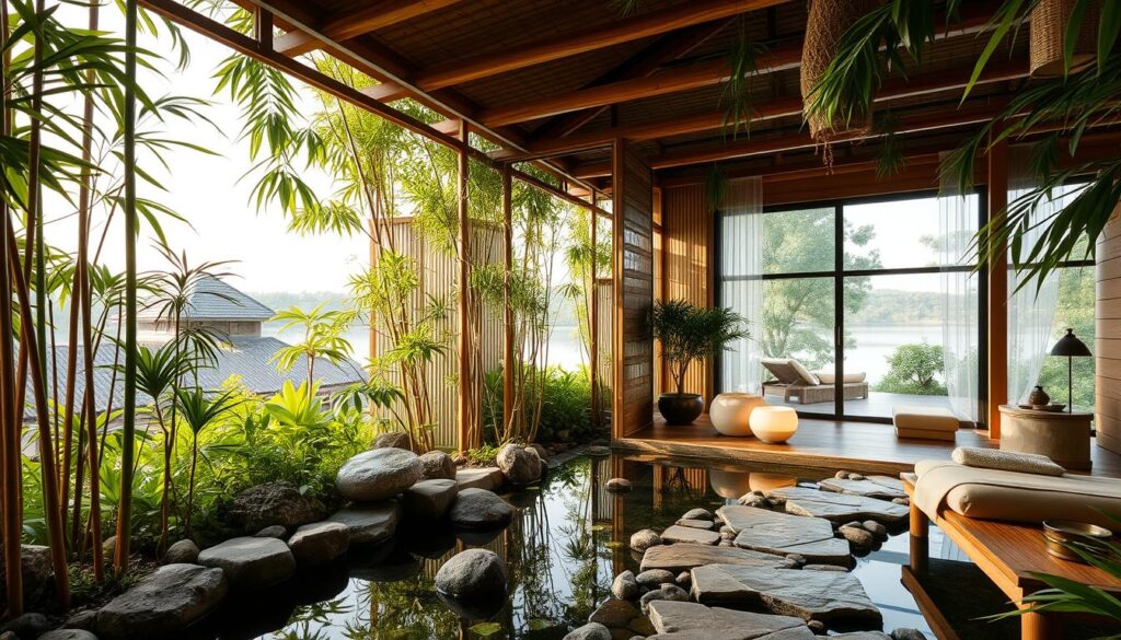 nature-inspired spa design