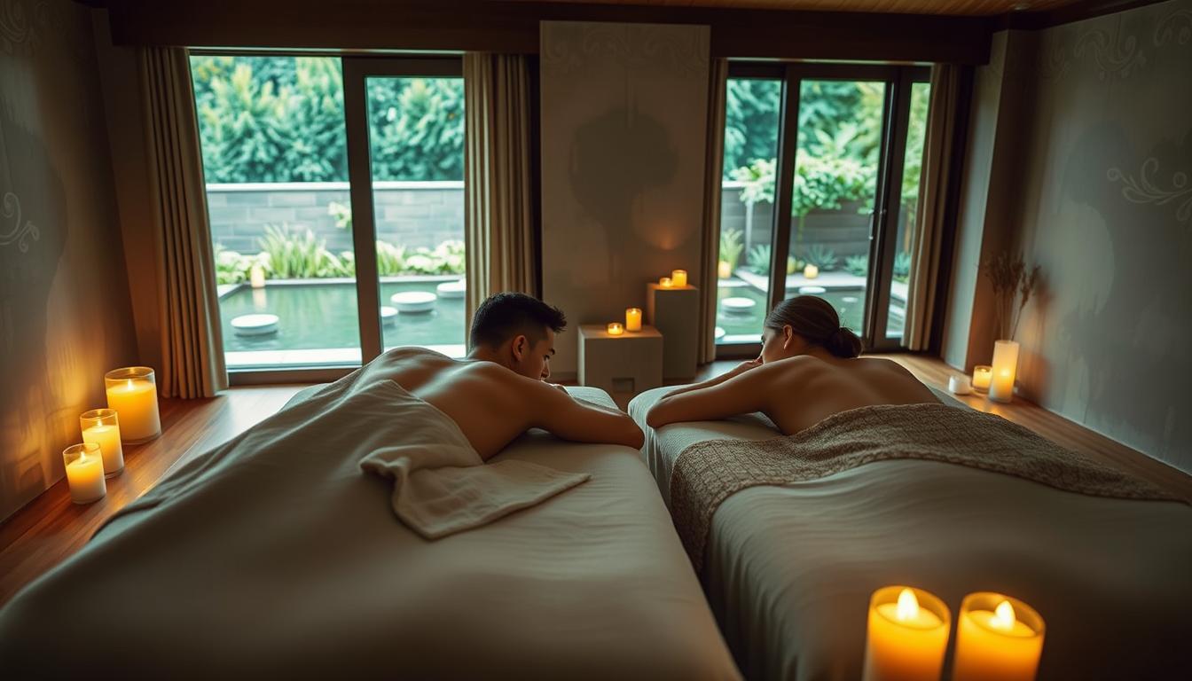 Couples massage experience for relaxation