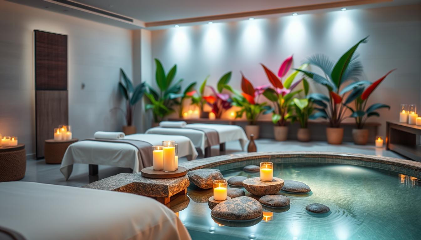 Luxury treatments at spas